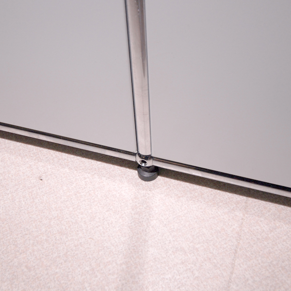 USMハラー(USM Haller)2列2段/ライトグレー/下1段扉